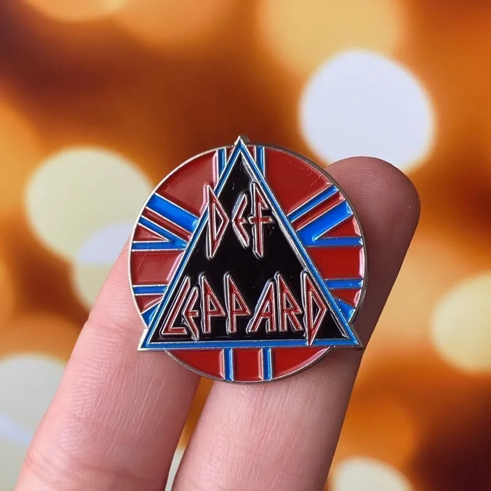 Def Leppard Enamel Pin/ Brooch